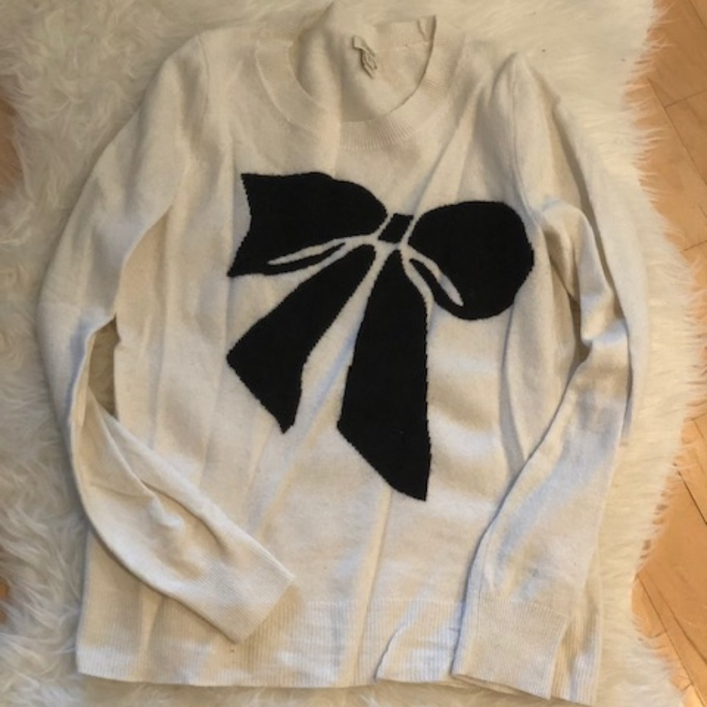 J. Crew Bow sweater